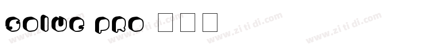 Solve Pro字体转换